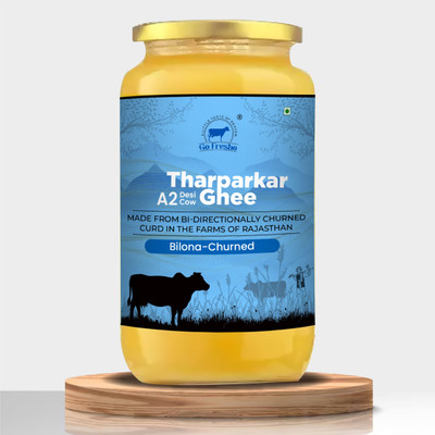 Go Fresho A2 Desi tharparker Ghee Glass Bottle(500 ml)