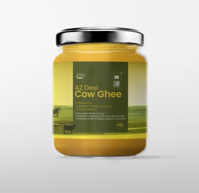 looms & weaves A2 Desi Cow Ghee - Ghee 500 g Glass Bottle