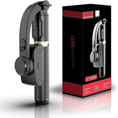 Jaggo Lal Q08 Smooth 3-Axis Gimbal 3 Axis Gimbal for Mobile, Camera(3kg)
