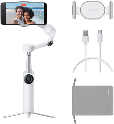 Insta360 Flow 2 Standard Bundle 3 Axis Gimbal for Mobile(130-300GM)