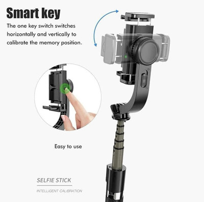 EVAAENTERPRISES Gimbal Selfie Stick for camera and mobile 3 Axis Gimbal for Camera, Mobile(2kg)