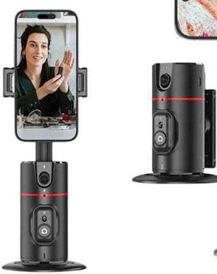 EVAAENTERPRISES GIMBAL STABILIZER P02 MODEL (360 Degree Auto Rotation Gimbal) 2 Axis Gimbal for Mobile, Camera(5kg)