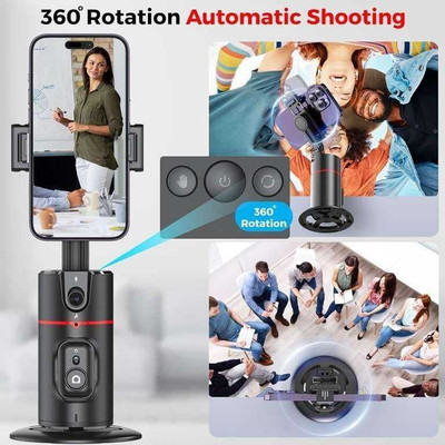 EVAAENTERPRISES Auto 360 Degree P02 Gimbal 2 Axis Gimbal for Mobile(700 g)