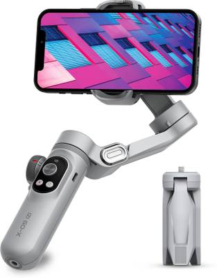 IZI GO-X Smartphone Handheld Gimbal 3-Axis Stabilizer OLED display LED Fill Light 3 Axis Gimbal for Mobile