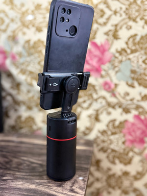 EVAAENTERPRISES P02 Gimbal (360° Rotation Auto Tracking Phone Holder) 2 Axis Gimbal for Mobile, Camera(5kg)