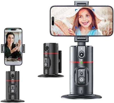 EVAAENTERPRISES P02 GIMBAL (A.I. Powered/Compact Design) 2 Axis Gimbal for Mobile(700 g)