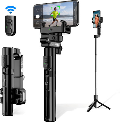 IZI GO X Lite Smartphone Stabilizer with Remote, Automatic Rotation, AI Tracking Single Gimbal for Mobile(310)