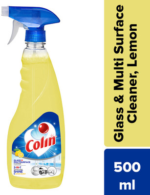 Colin Glass and Surface Cleaner Liquid Spray, Lemon Burst(500 ml)