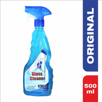 EcoGleam Glass Cleaner Liquid | 2X Extra Shine | Quick Action Formula Cleaner Spray(500 ml)
