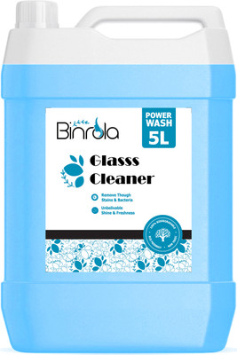 Binrola Binrola_Glass_Cleaner for Multi-Surface for Glass, Mirrors, Car & More.(5 L)
