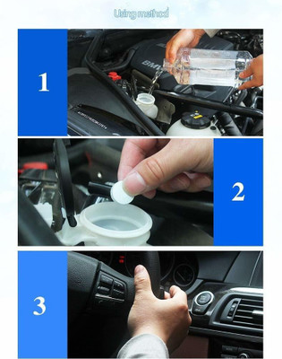 Qweezer Cleaning Tablets (10 Pcs Glass Cleaner Tablets) / Car Wiper Detergent Tablets(10 x 1 ml)