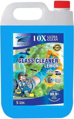 RARRS Glass Cleaner For All Type of Glass, Mirror, Sparkling & Glossy Appearance(5000 ml)