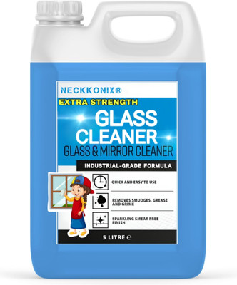 Neckkonix Glass Cleaner 5 liter Refill and Super Saving Pack(5 L)