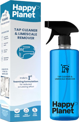 Happy Planet Tap Cleaner & Limescale Remover India’s 1st Foaming Formulation All Purpose(500 ml)