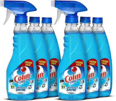 Colin 6x500 ml Glass cleaner Spray(2 x 1.5 L)
