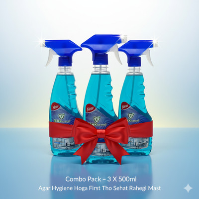 EcoCleanz CrystalClearGlass cleaner 500ml X 3(3 x 166.67 ml)