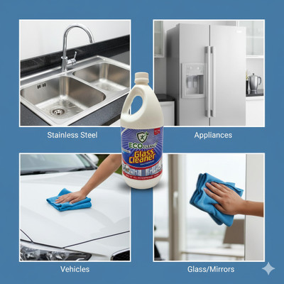 EcoCleanz CrystalClearGlass cleaner 1 liter(1 L)
