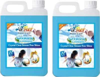 tiercart Combo of GLASS CLEANER(2 x 1 L)