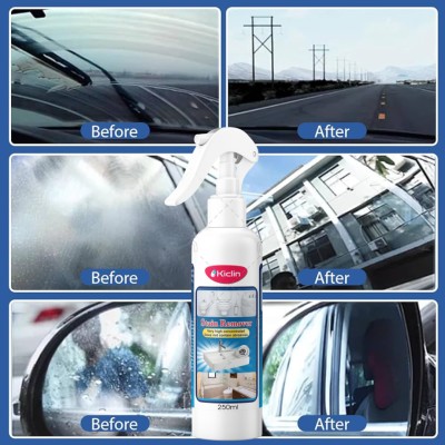 kiclin Glass Cleaner 250ml Liquid Vehicle Glass Cleaning spray(250 ml)