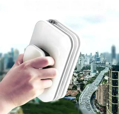 GVJ TRADERS Magnetic Window Cleaner -Two Sided Glass Cleaner Wiper (100 ml)(100 ml)