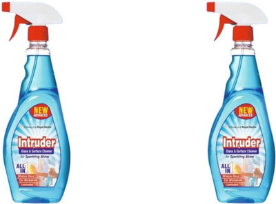 Intruder Glass and Surface Cleaner for Sparkling Shine - All in 1(2 x 500 ml)