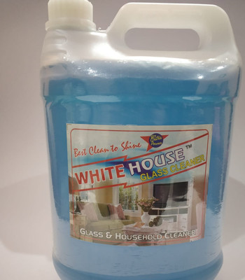 WHITE HOUSE Glass and Surface Cleaner Liquid, Regular (5000 ml)(5 L)