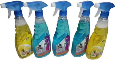 UNERLIN UNRELIN GLASS CLEANER & MULTISURFACE CLEANERS,Spray Bottle-500ml(5 x 0.5 L)