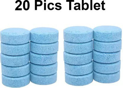 Qweezer 20PCS/1Set Home Office glass cleaning Detergent Effervescent Tablets Washer(20 x 2.75 g)