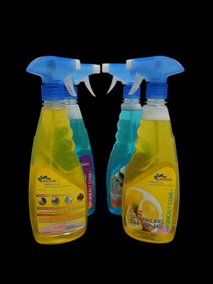 UNERLIN UNRELIN GLASS CLEANER & MULTISURFACE CLEANERS,Spray Bottle-4X500ml(4 x 0.5 L)