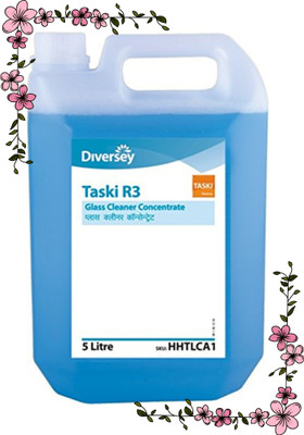 TASKI Diversey R3 Glass Cleaner Concentrate WITH CHECK DUSTER CLOTH FREE(5 L)