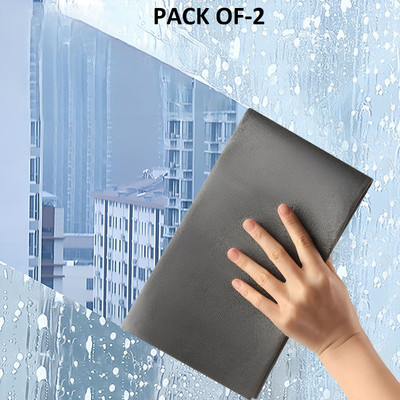REVATAKG 2 Pcs Microfiber Glass Cleaning Cloths Highly Absorbent, Lint & Streak Free,(2 x 10 g)