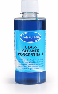 TetraClean Glass Cleaner Concentrate Liquid Vehicle Glass Cleaner(250 ml)