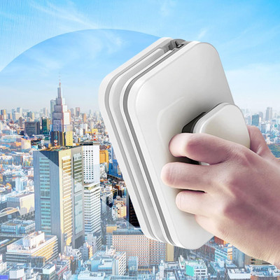 XENGVA Magnetic Window Glass Cleaner Wiper Double Side Cleaning for Home & Office Use(1 g)