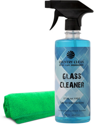 COUNTRY CLEAN Window Glass and Multi Surface Liquid Cleaner Spray for Home, Car(500 ml)