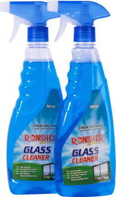 RONSHER Glass Cleaner Pack of 2(2 x 500 ml)