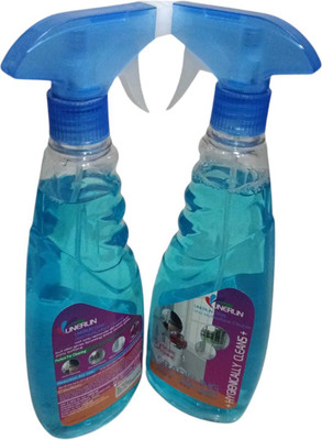 UNERLIN UNRELIN GLASS CLEANER & MULTISURFACE CLEANERS,Spray Bottle-500ml(2 x 0.5 L)