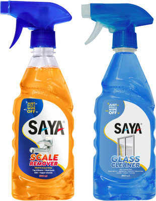 saya Combo of Scale Remover +Glass Cleaner(2 x 500 ml)