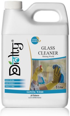 Diolty Glass And Surface Cleaner Liquid Spray Refil Pack - 5000ML(5000 ml)