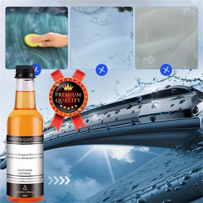 Skookum Car Glass Cleaner - Streak Free Car Cleaner Liquid Vehicle Cleaner(100 ml)