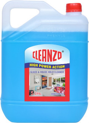 cleanzo Glass Cleaner Streak-Free Non-Toxic Ammonia-Free Eco-Friendly Multi-Surface(5 L)