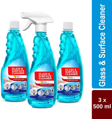 Flipkart Supermart Super Shine Glass and Surface Cleaner(3 x 0.5 L)