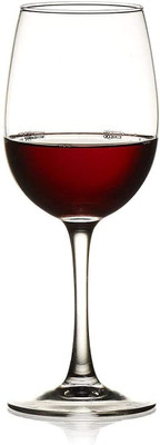 Convoke (Pack of 2) glass 0002 Glass Set Whisky Glass(250 ml, Glass, Clear)