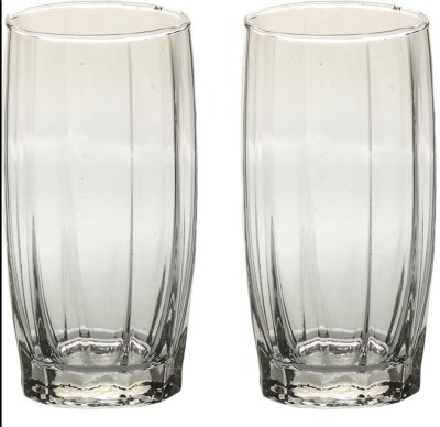 Somil (Pack of 2) Party Perfect Glasses/ Mug: Making Every Moment Unforgettable - B34 Glass Set Water/Juice Glass(400 ml, Glass, Clear)