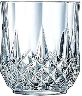 Connvoke (Pack of 4) Crystal Whiskey Scotch_New Glass Set Beer Mug(300 ml, Glass, Multicolor)