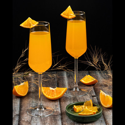 PASABAHCE (Pack of 2) 440079 Glass Set Champagne Glass(195 ml, Glass, Clear)