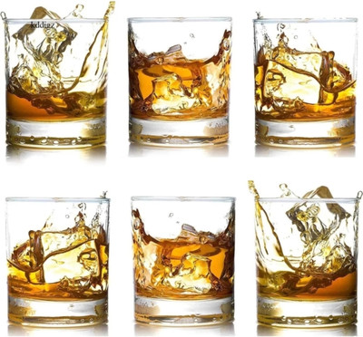 Dautaniya (Pack of 6) Da-ES1003 Glass Set Wine Glass(290 ml, Glass, Clear)