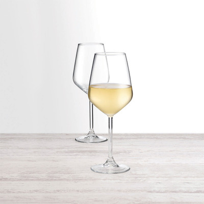 PASABAHCE (Pack of 2) 440080/1024021 Glass Set Wine Glass(350 ml, Glass, Clear)