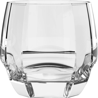 Ocean (Pack of 6) CHARISMA ROCK Glass Set Whisky Glass(340 ml, Glass, Clear)