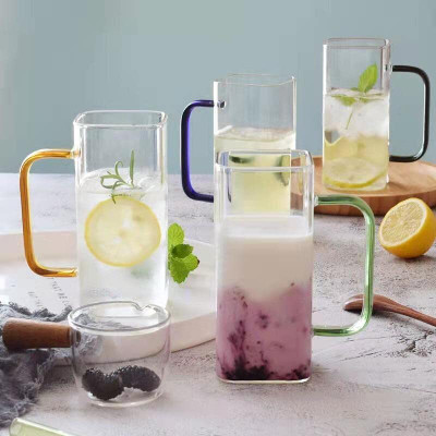 KDZONE (Pack of 4) 005 Glass Set Water/Juice Glass(380 ml, Glass, Clear)