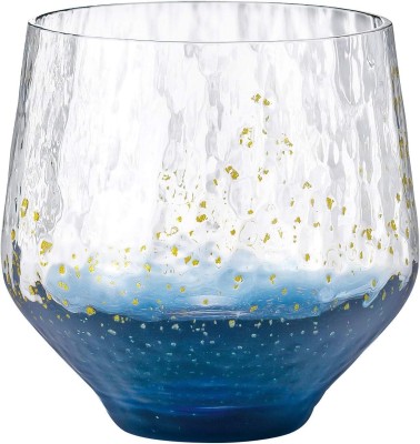 Silver Martini Hammer-Patterned Starry Sky Cup Glass Cocktail Glass(260 ml, Glass, Clear)